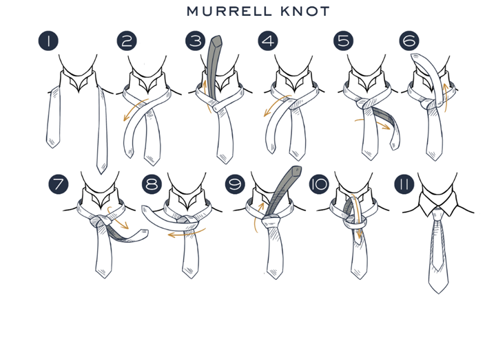 Kiểu thắt cà vạt Murrell Knot